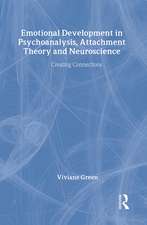 Emotional Development in Psychoanalysis, Attachment Theory and Neuroscience: Creating Connections