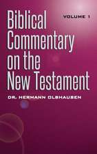 Biblical Commentary on the New Testament Vol. 1