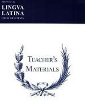 Lingua Latina: Teacher's Materials/Key: Teachers' Materials & Answer Keys for Pars I & II