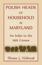 Polish Heads of Household in Maryland: An Index to the 1910 Census