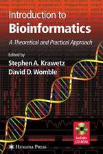 Introduction to Bioinformatics: A Theoretical And Practical Approach