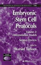 Embryonic Stem Cell Protocols: Volume II: Differentiation Models