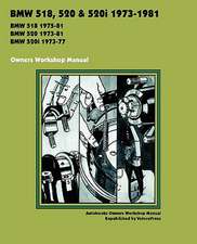 BMW 518, 520 & 520i 1973-1981 Owners Workshop Manual