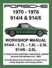 Porsche 914/4 & 914/6 1970-1976 Workshop Manual