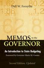 Memos to the Governor: An Introduction to State Budgeting