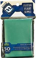 50 Green Sleeves: Standard Card Game Size