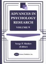 Advances in Psychology Research