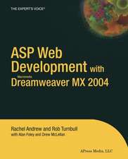 ASP Web Development with Macromedia Dreamweaver MX 2004