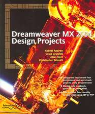 Dreamweaver MX 2004 Design Projects