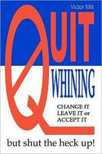 Quit Whining: The African American Experience