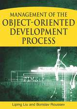 Management of the Object-Oriented Development Process