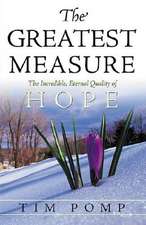 The Greatest Measure