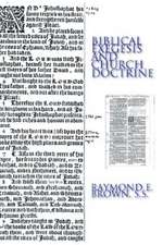 Biblical Exegesis & Church Doctrine