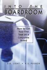 Into the Boardroom