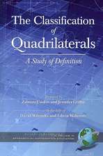 The Classification of Quadrilaterals