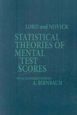 Statistical Theories of Mental Test Scores (PB)