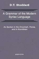 Stoddard, D: Grammar of Modern Syriac Language as Spoken in