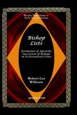 Bishop Lists