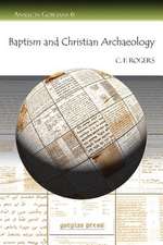 Baptism and Christian Archaeology