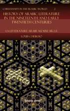 History of Arabic Literature in the Nineteenth and Early Twentieth Centuries