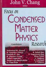 Focus on Condensed Matter Physics Research