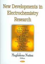 New Developments in Electrochemistry Research