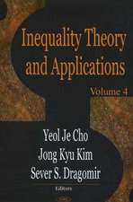 Inequality Theory & Applications: Volume 4