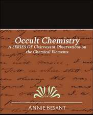 Occult Chemistry