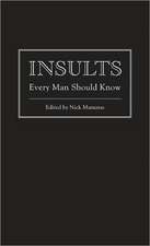 Insults Every Man Should Know