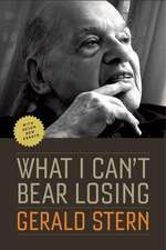 What I Can't Bear Losing