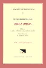 CMM 63 THOMAS CRECQUILLON (ca. 1510 ca. 1557), Opera Omnia, edited by Barton Hudson, Mary Beth Winn, Laura Youens. Vol. XVIII Chansons a 4