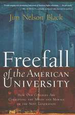 Freefall of the American University