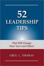 52 Leadership Tips