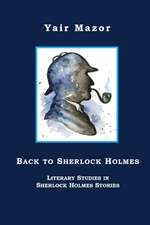 Back to Sherlock Holmes