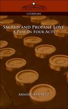 Sacred and Profane Love