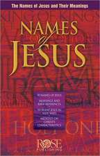 Names of Jesus Pamphlet: The Names of Jesus and Their Meanings