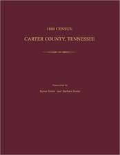 1880 Census: Carter County, Tennessee