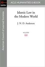 Islamic Law in the Modern World