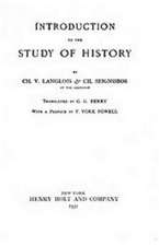 Introduction to the Study of History