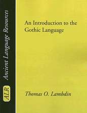 Introduction to the Gothic Language