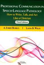 Professional Communication in Speech-Language Pathology