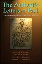 The Authentic Letters of Paul