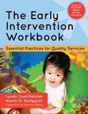 The Early Intervention Workbook