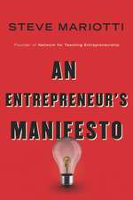 An Entrepreneur′s Manifesto