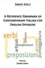 A Reference Grammar of Contemporary Italian for English Speakers