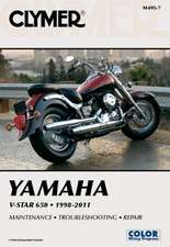 Yamaha V–Star 650 Manual Motorcycle (1998–2011) Service Repair Manual