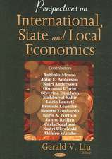 Perspectives on International State and Local Economics