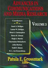 Advances in Communications & Media Research: Volume 4