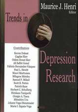 Trends in Depression Research