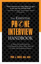 The Essential Phone Interview Handbook